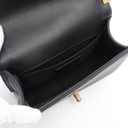Chanel Boy Leather Shoulder Bag Style 13