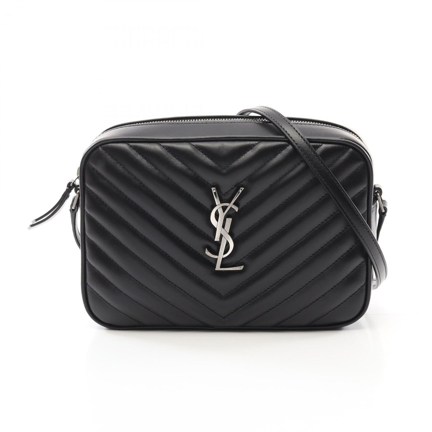 Saint Laurent Lou Monogram Leather Shoulder Bag