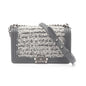 Chanel Boy Chanel Fabric Leather Shoulder Bag
