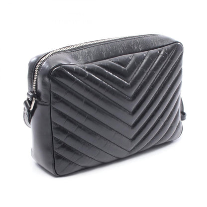 Saint Laurent Lou Leather Red Crossbody