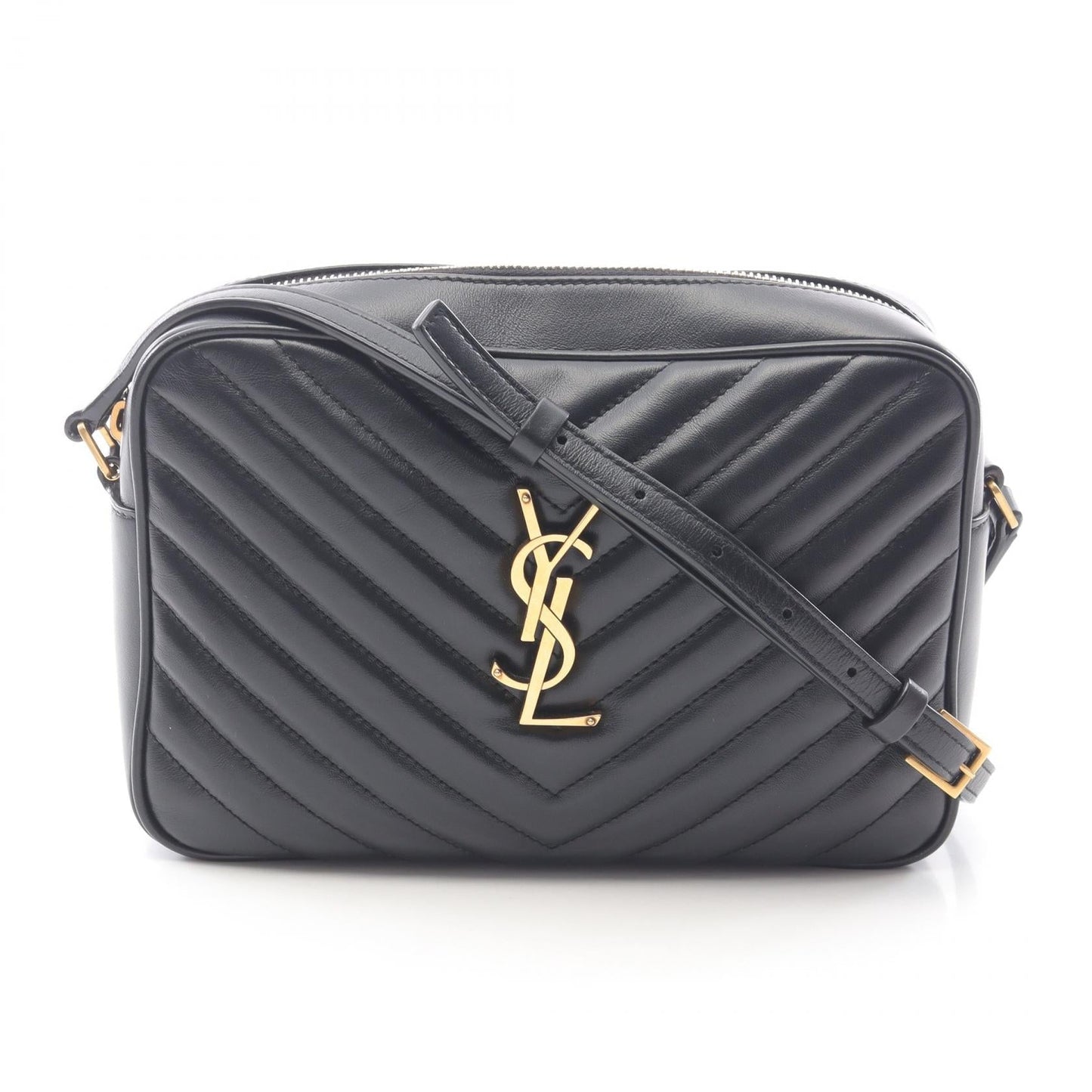 Saint Laurent Paris Lou Monogram Leather Camera Bag