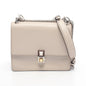 Fendi Mini Kan I Leather Shoulder Bag
