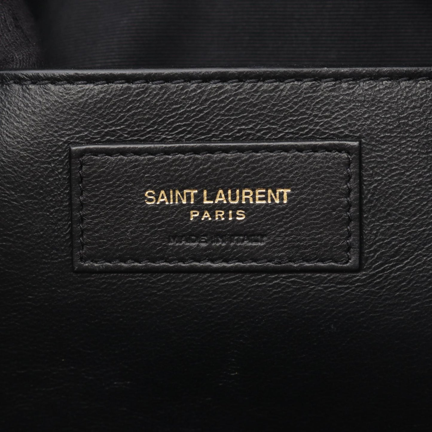 Saint Laurent Paris East West Tote Bag Leather Straw Tote Bag