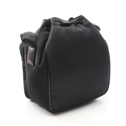 Saint Laurent Paris Niki Nylon Leather Bucket Bag