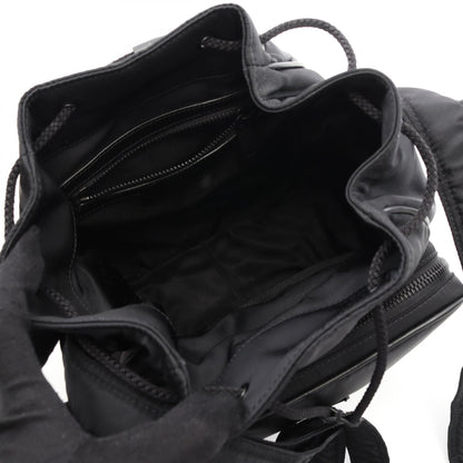 Saint Laurent Paris Niki Nylon Leather Bucket Bag