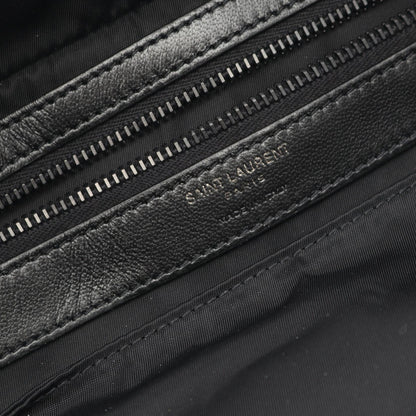 Saint Laurent Paris Embroidery Canvas Nylon Waist Bag