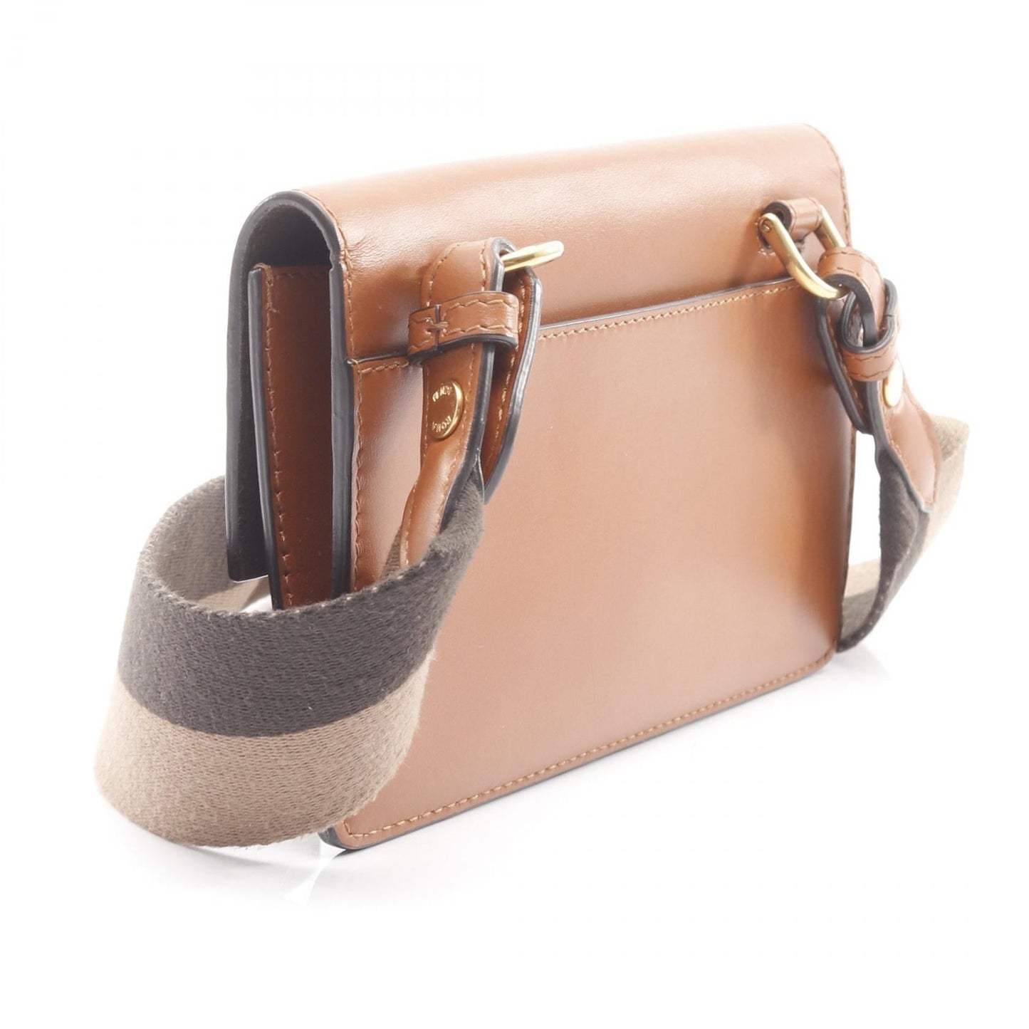 Fendi Baguette Leather Red Shoulder Bag Style 97