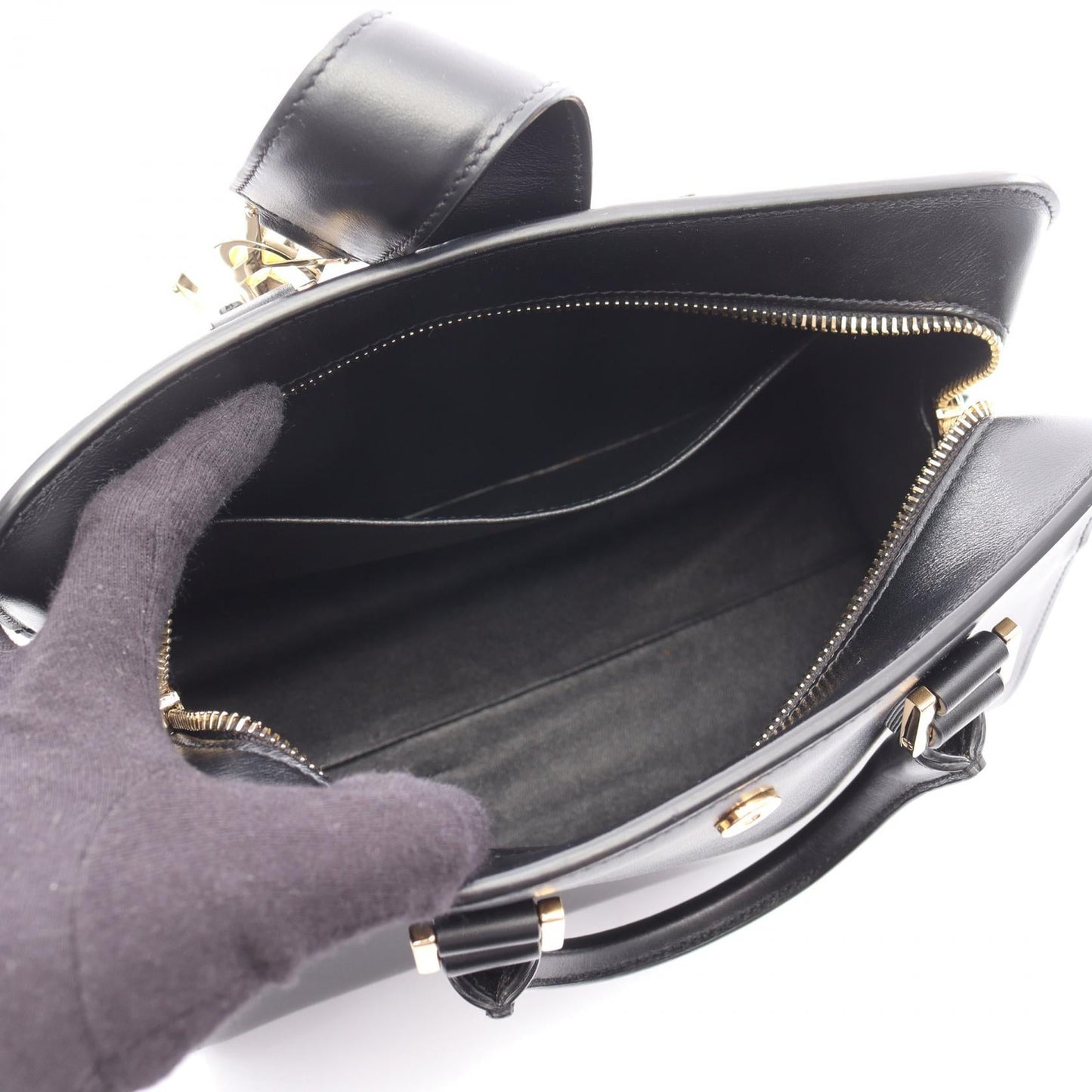 Saint Laurent Monogram Leather 2Way Bag