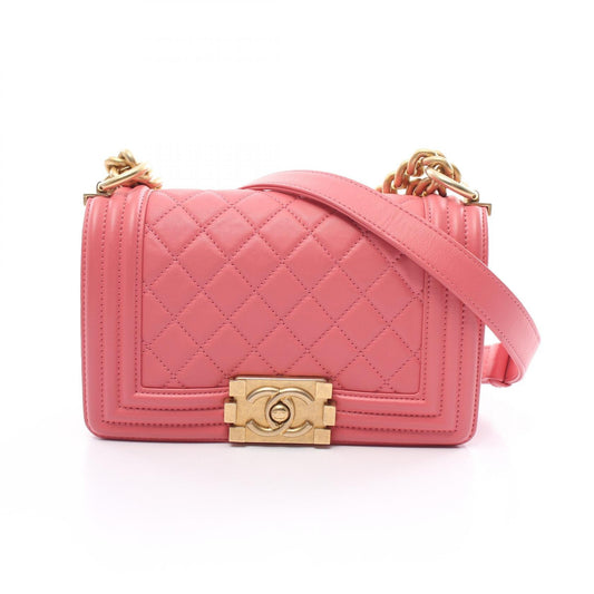 Chanel Boy Leather Shoulder Bag Style