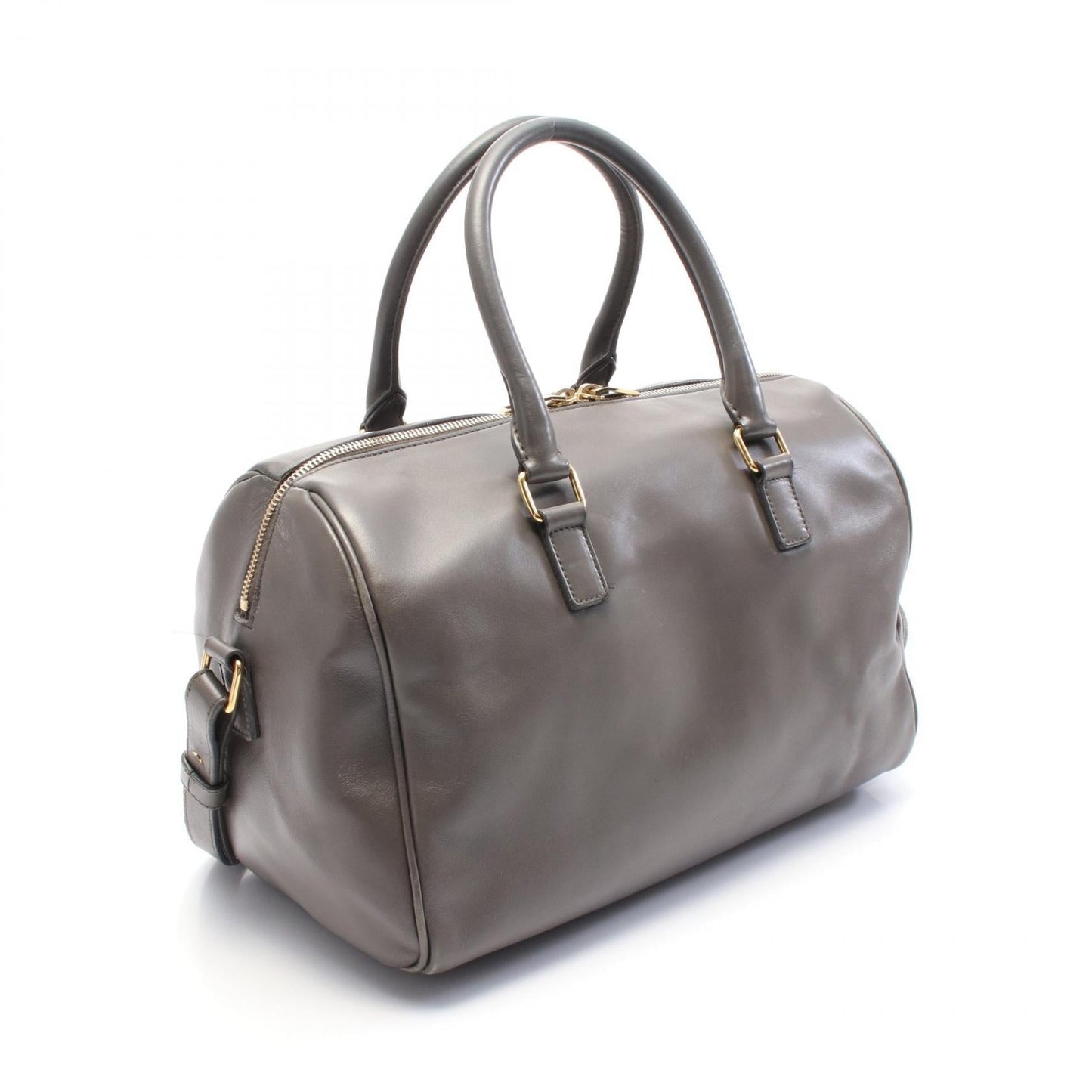 Saint Laurent Paris Classic Duffle6 Leather Handbag
