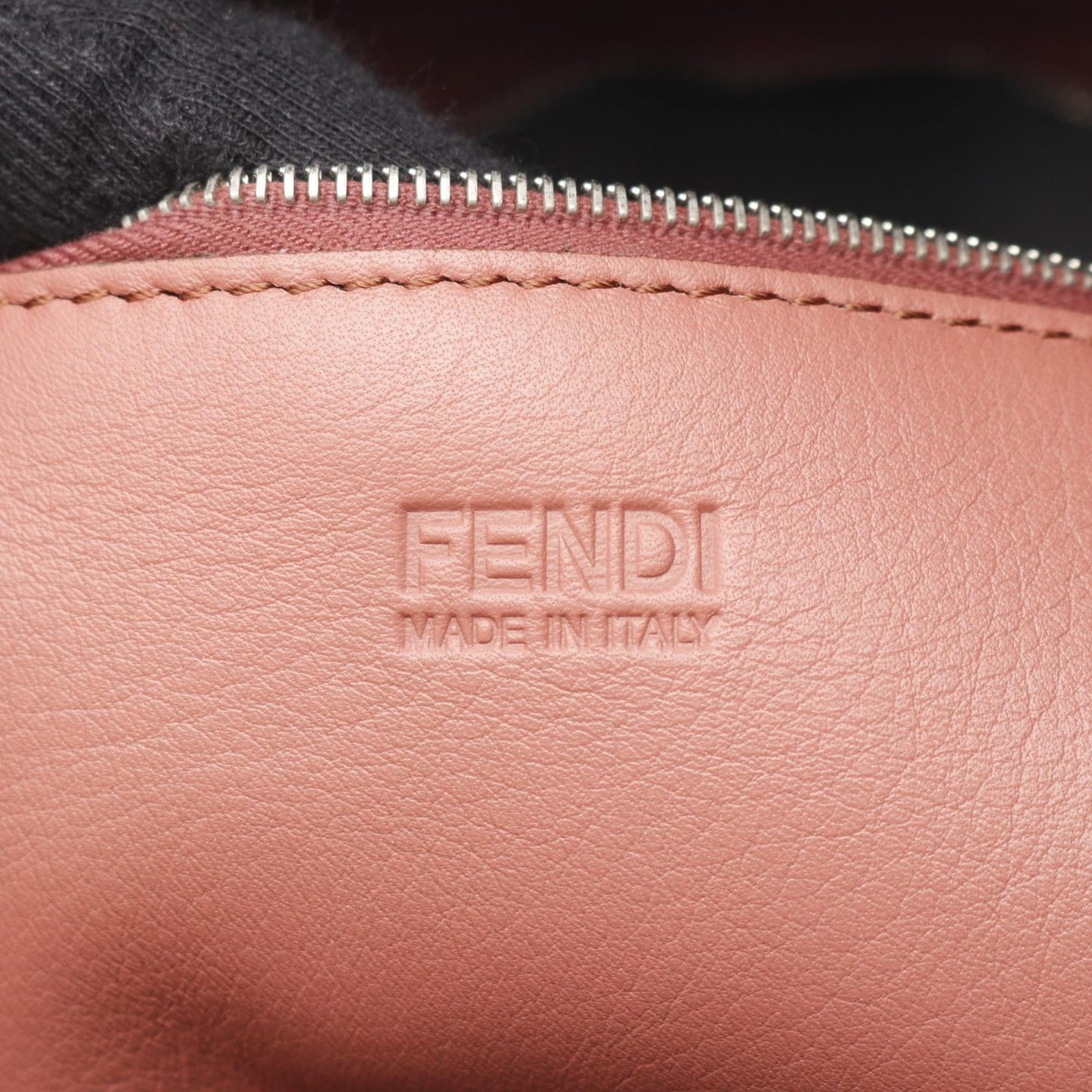 Fendi All In Shopping Leather Tote Bag