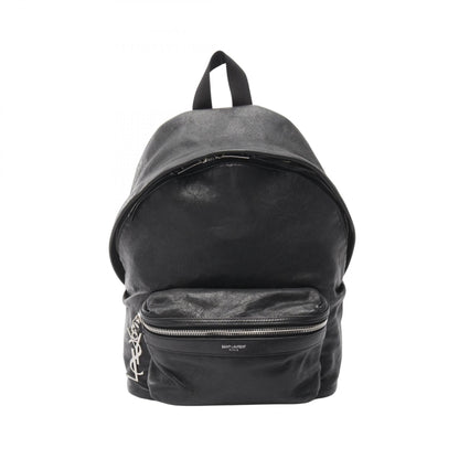 Saint Laurent Paris City Leather Canvas Backpack