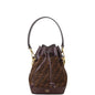 Fendi Mon Tresor Suede Mini Bucket Bag