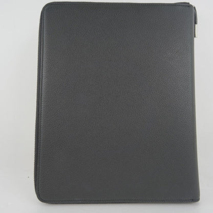 DIOR HOMME Clutch bag Calfskin black Document case unisex(Unisex)