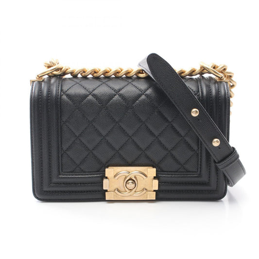 Chanel Boy Leather Shoulder Bag Style 6