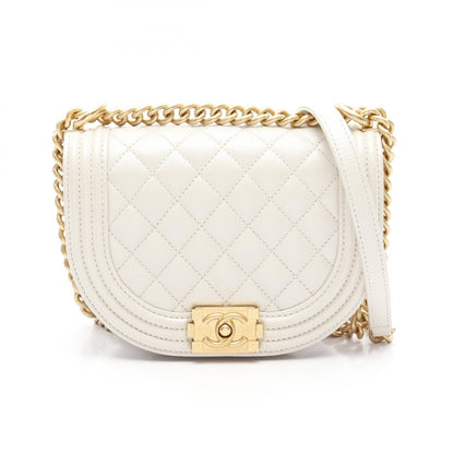 Chanel Boy Calfskin Shoulder Bag Style 7