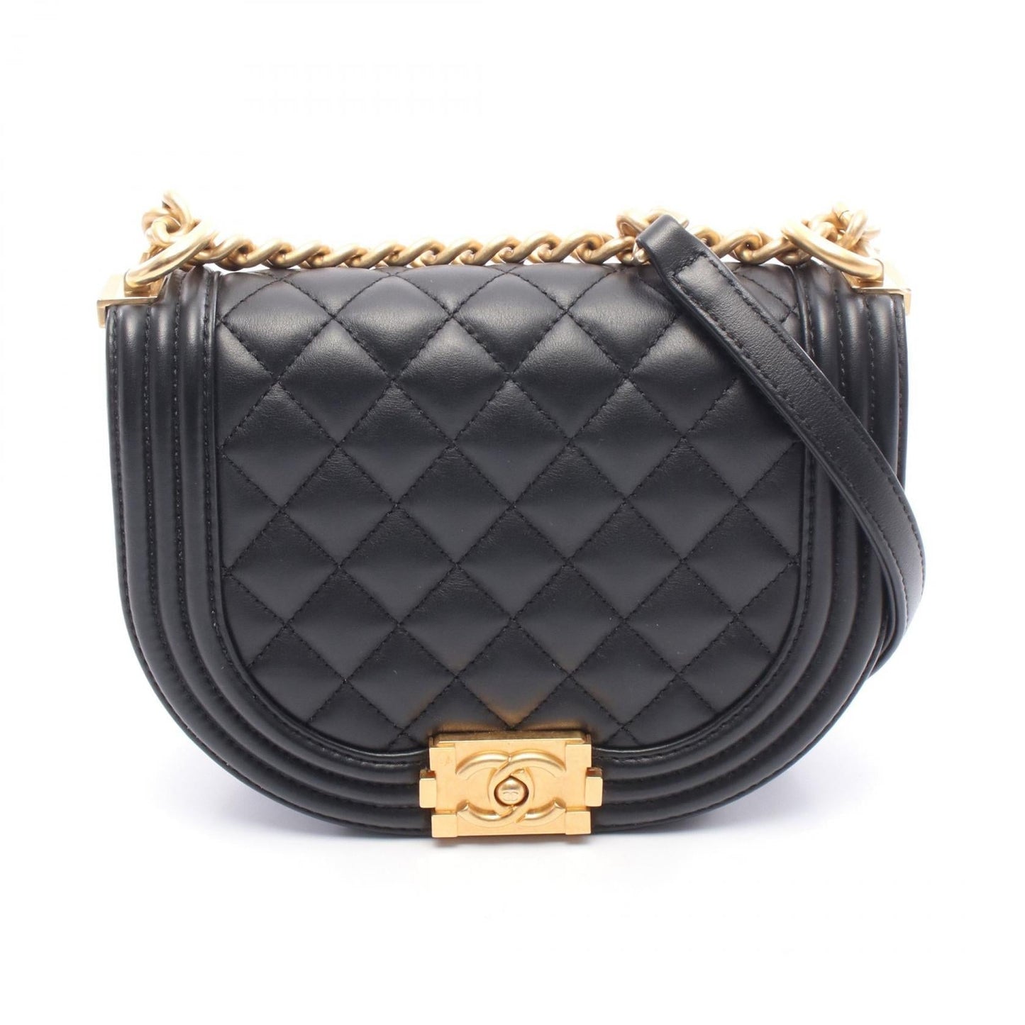 Chanel Boy Leather Shoulder Bag Style 2