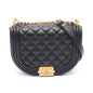 Chanel Boy Leather Shoulder Bag Style 2