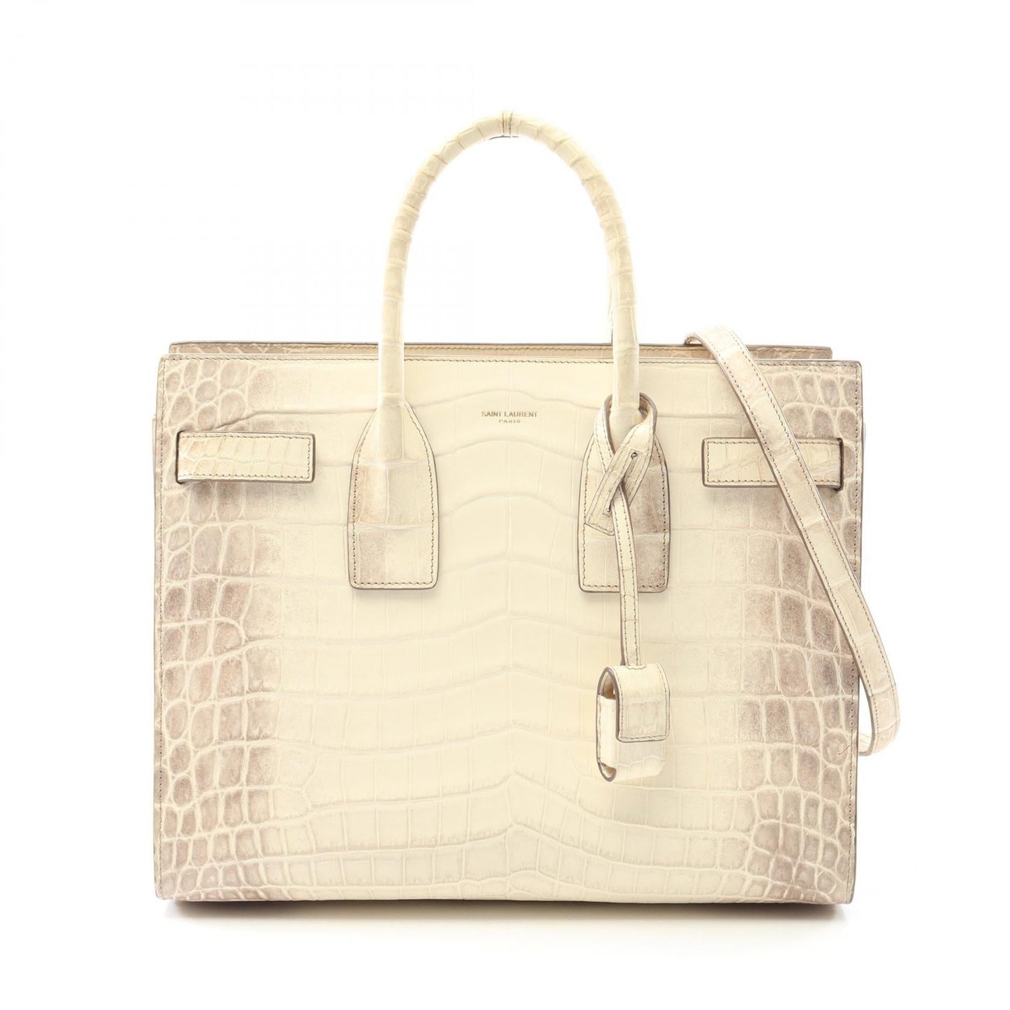 Saint Laurent Sac De Jour Calfskin Handbag