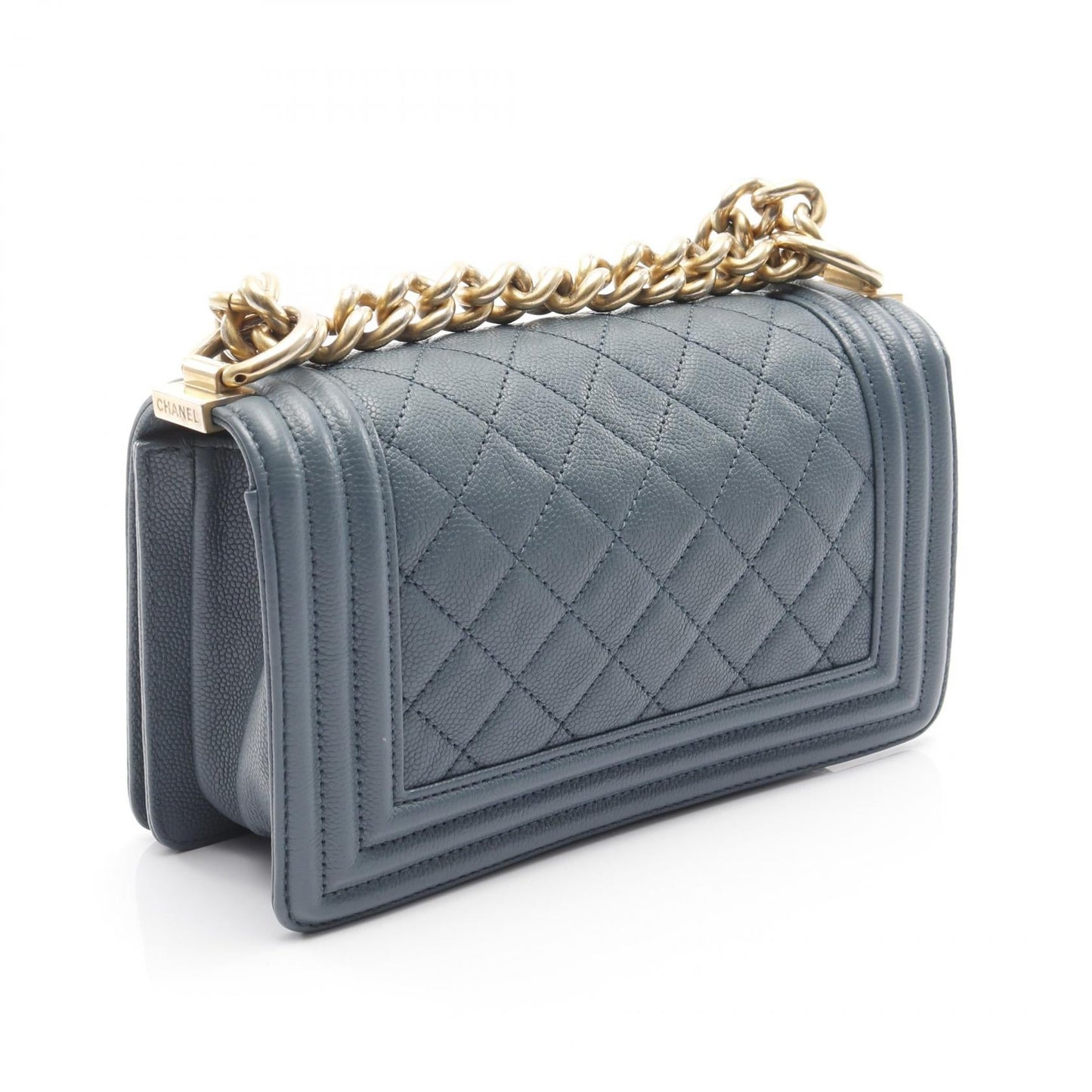 Chanel Boy Caviar Shoulder Bag