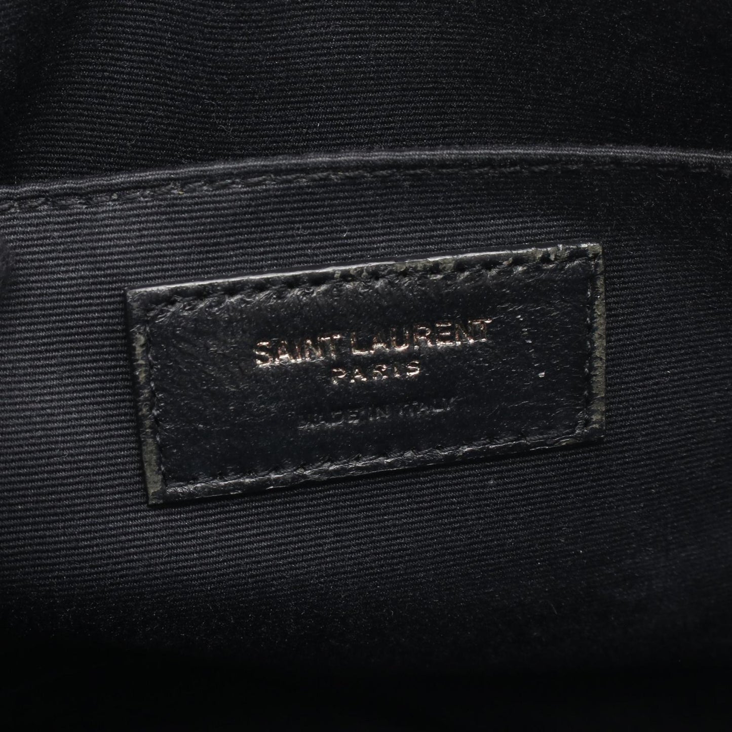 Saint Laurent Paris Lou Monogram Leather Shoulder Bag