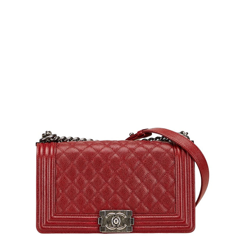 Chanel Boy Caviar Shoulder Bag Style 3