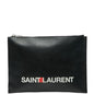 Saint Laurent Leather Red Clutch Leather