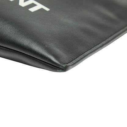 Saint Laurent Leather Red Clutch Leather