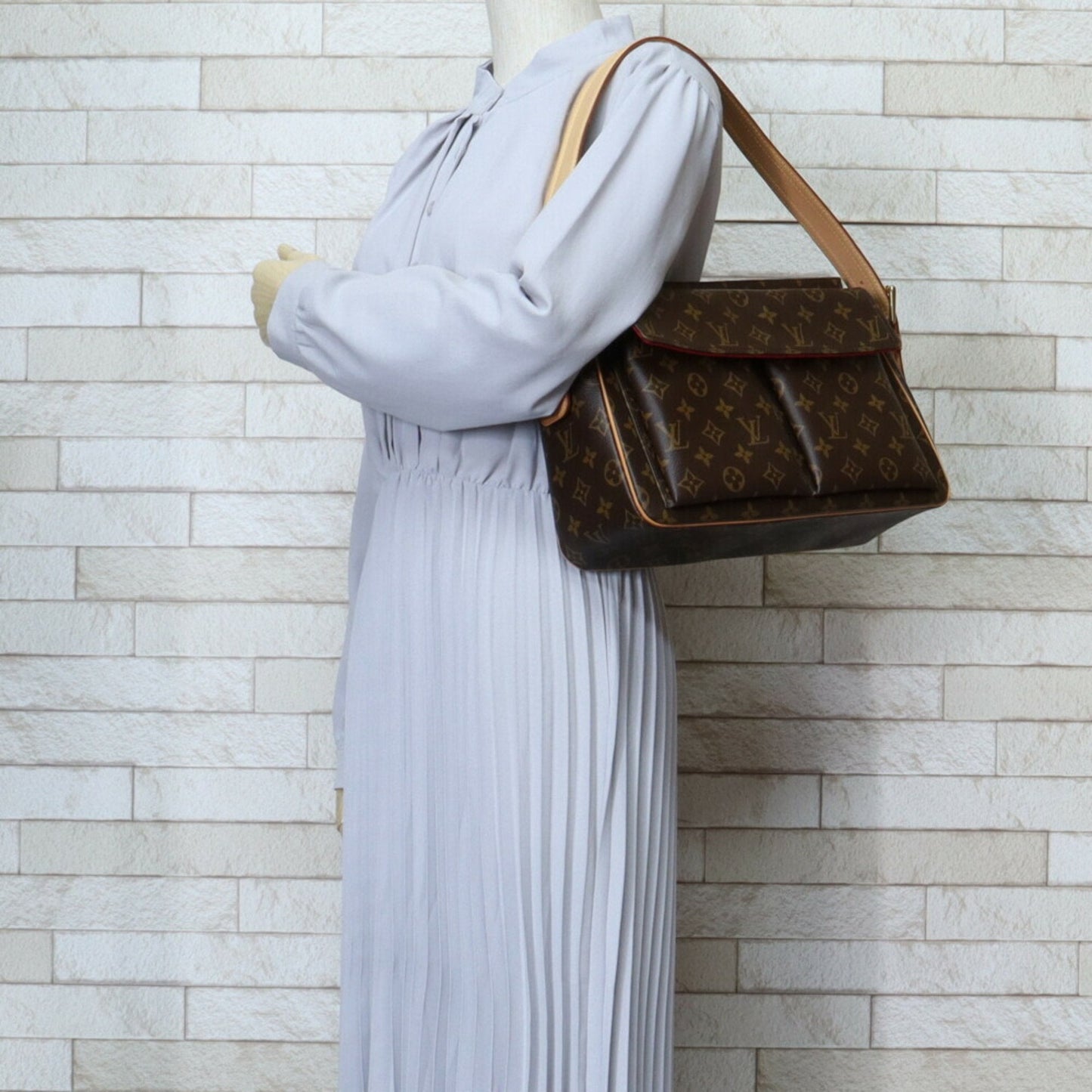Louis Vuitton  Monogram Canvas Shoulder Bag