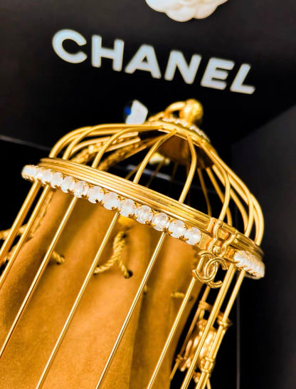 Chanel Luxury Leather Gold Handbag Style 12