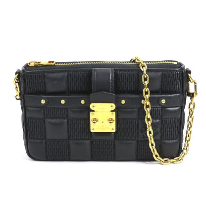 Louis Vuitton  Leather Pochette Shoulder Bag