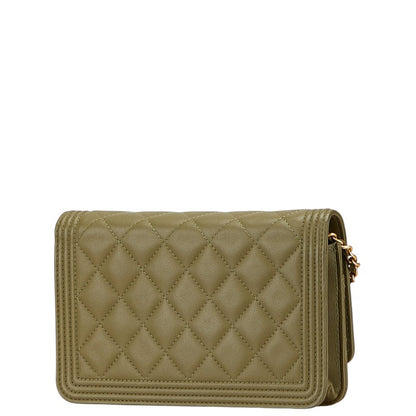 Chanel Boy Lambskin Shoulder Bag Style 14