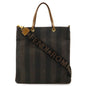 Fendi Pvc Leather Pequin 2Way Handbag