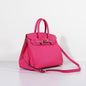 Luxury Hermes 30Cm Birkin Bag Epsom Leather With Strap Rose Tyrien Gold