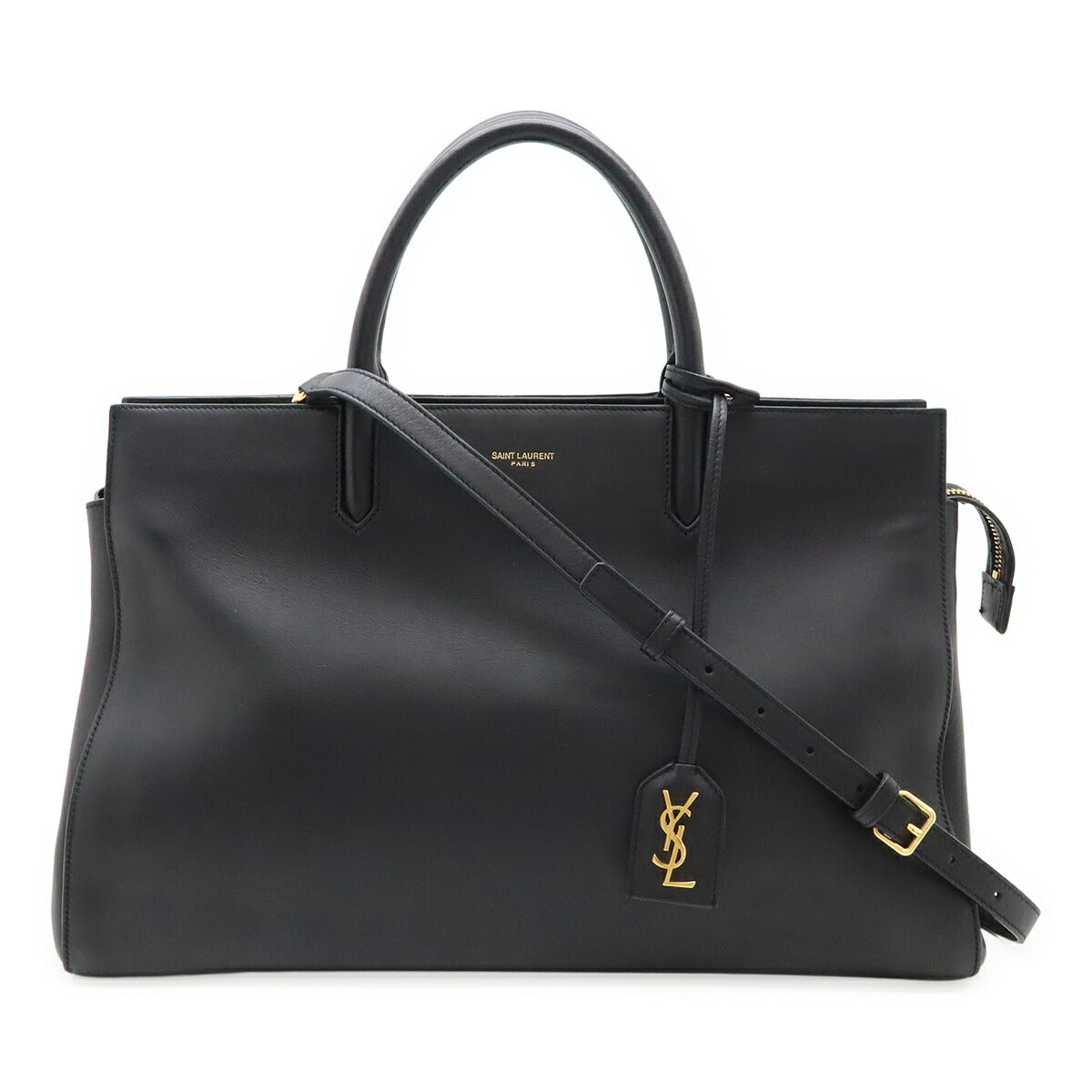Saint Laurent Paris Cabas Rive Gauche Leather 2Way Bag