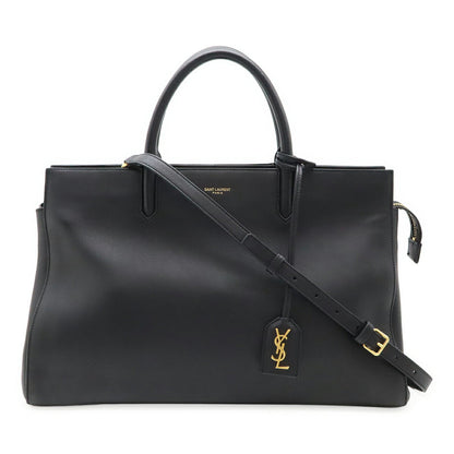 Saint Laurent Paris Cabas Rive Gauche Leather 2Way Bag