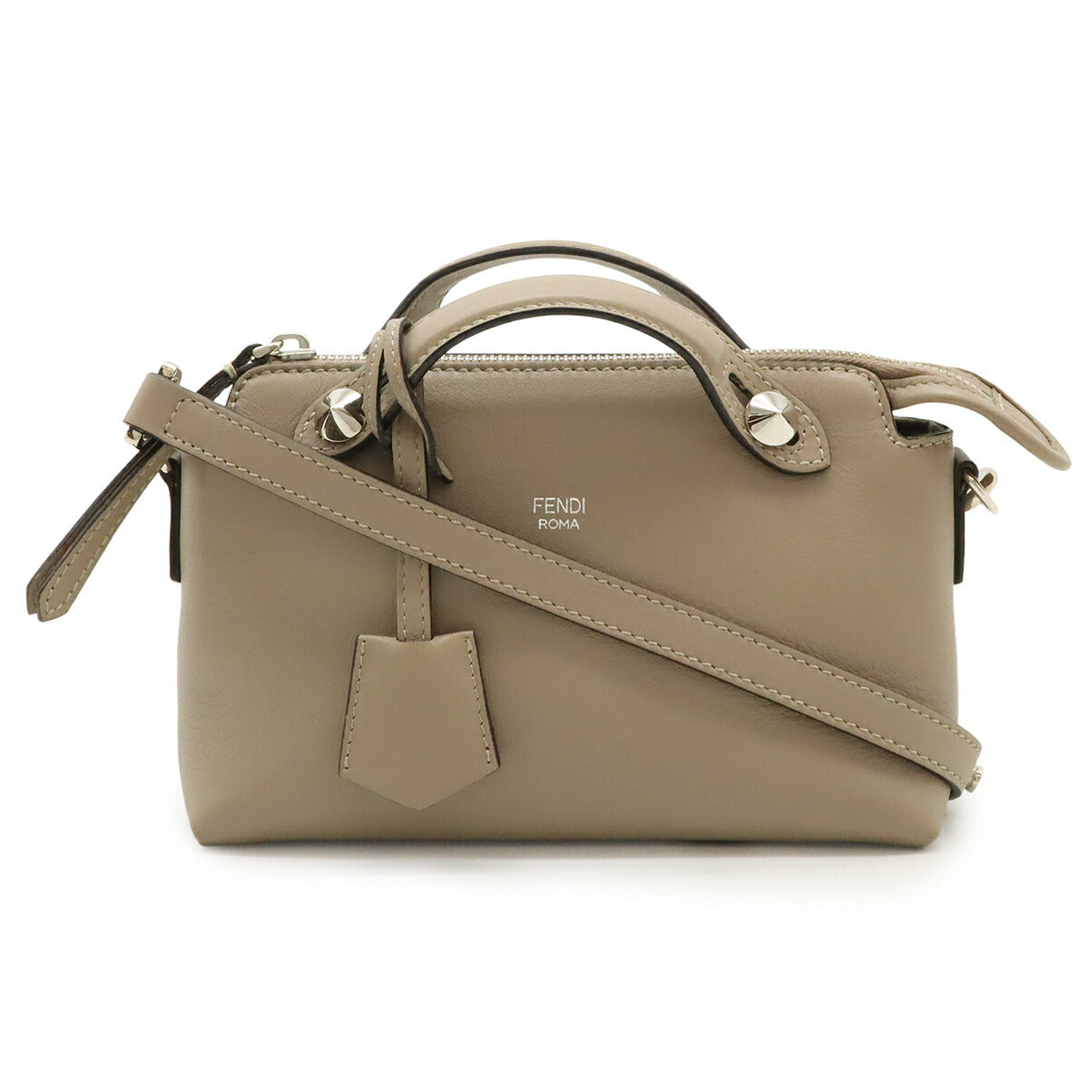 Fendi By The Way Leather Red Handbag Style 11