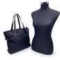 Chanel Black Nylon New Travel Line Tote Shoulder Bag 2000S