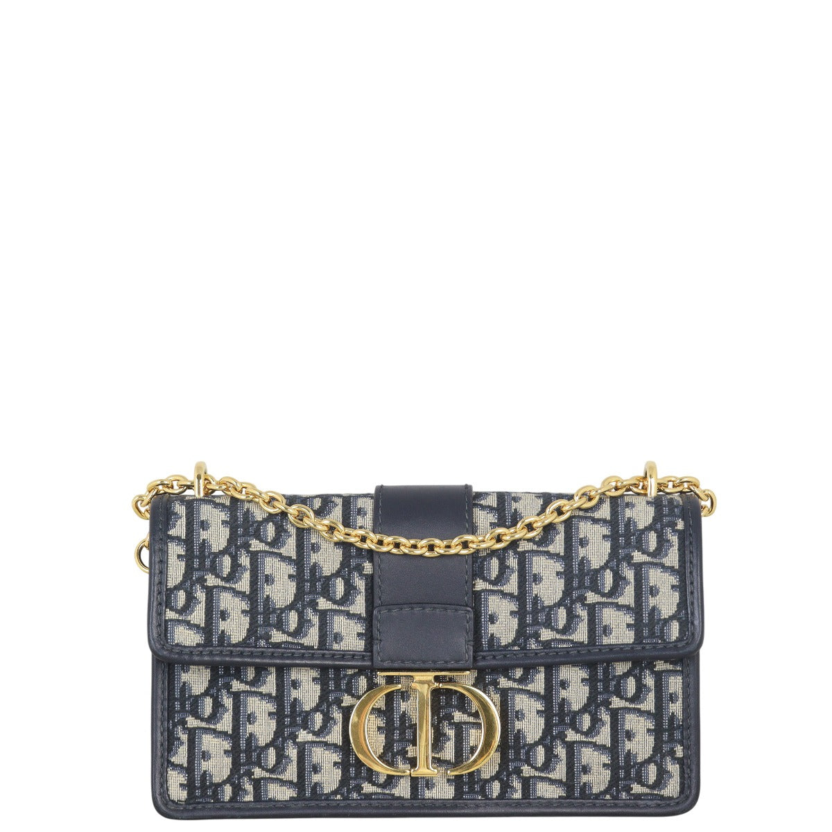 Dior 30 Montaigne East-West Chain Bag Oblique