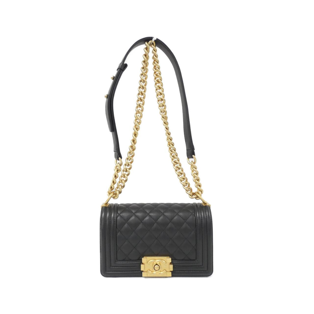 Chanel Boy Lambskin Shoulder Bag Style 13