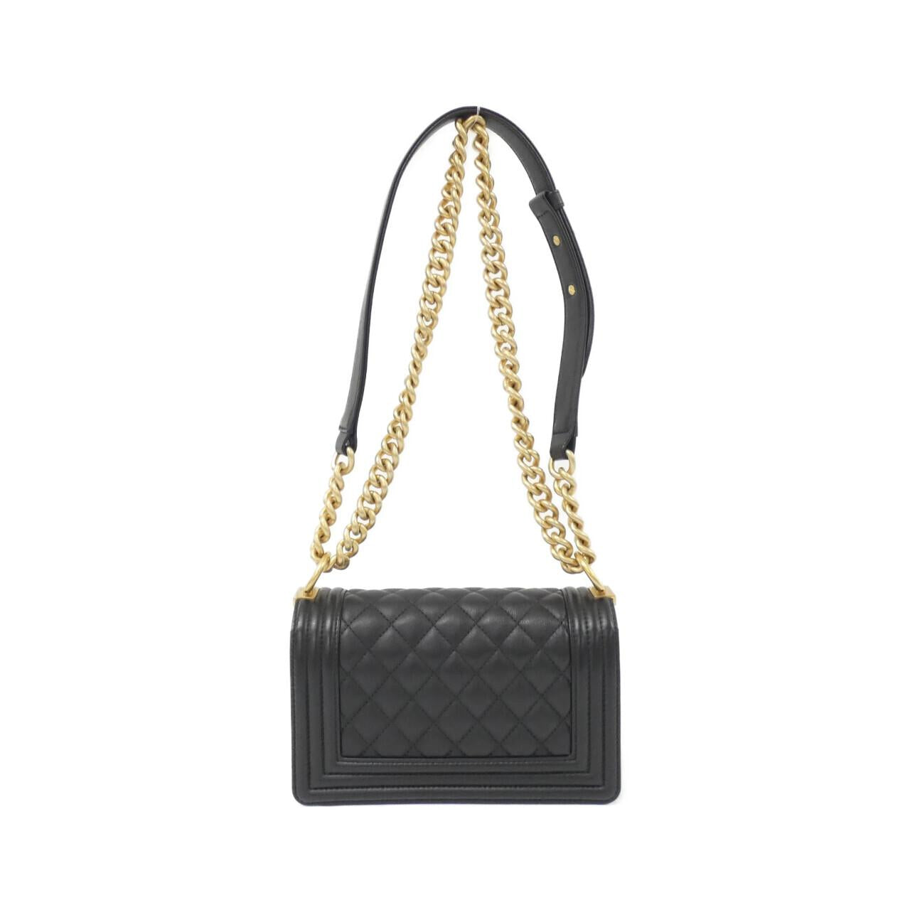 Chanel Boy Lambskin Shoulder Bag Style 13