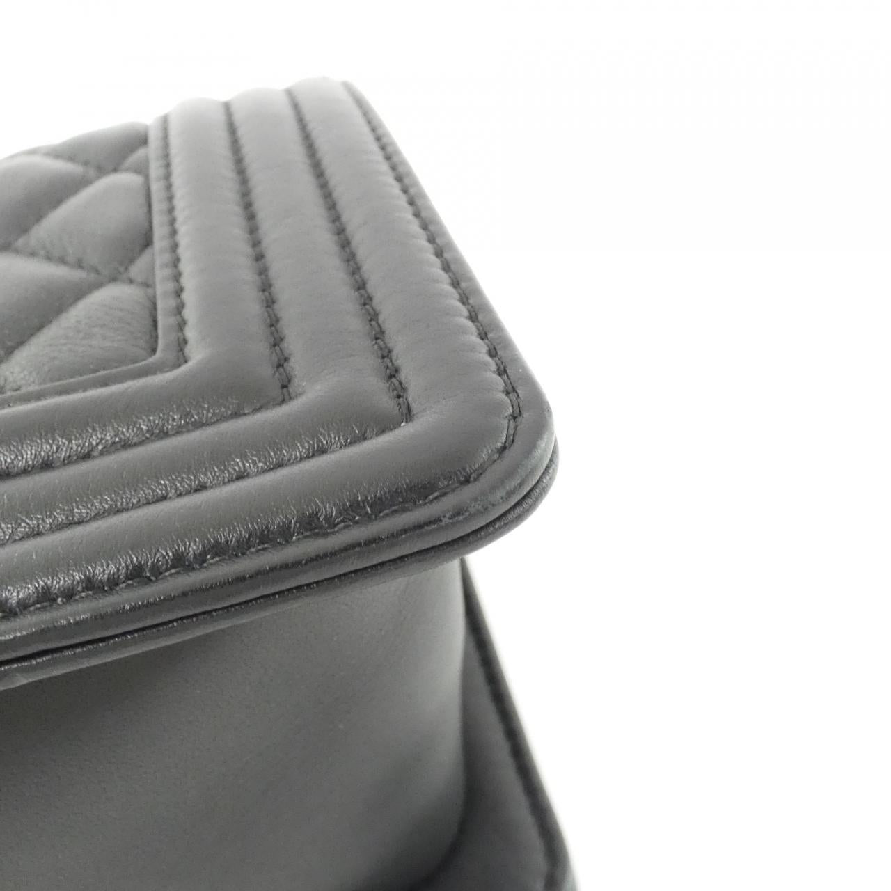 Chanel Boy Lambskin Shoulder Bag Style 13