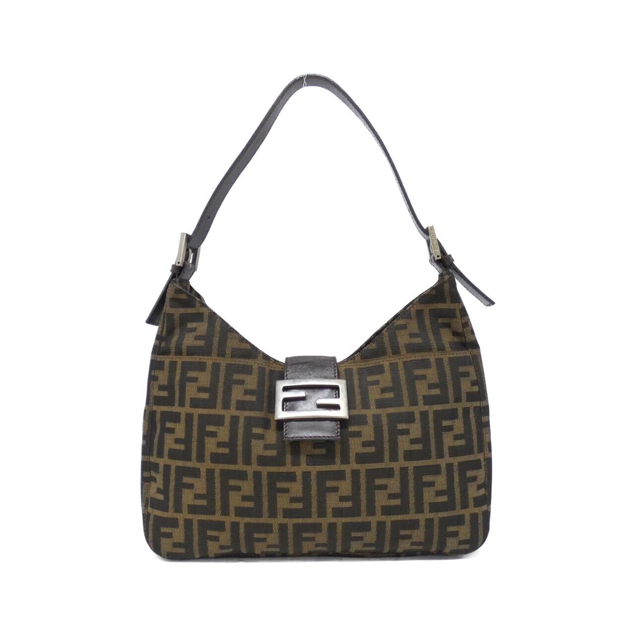 Fendi Luxury Canvas Red Shoulder Bag Style 45