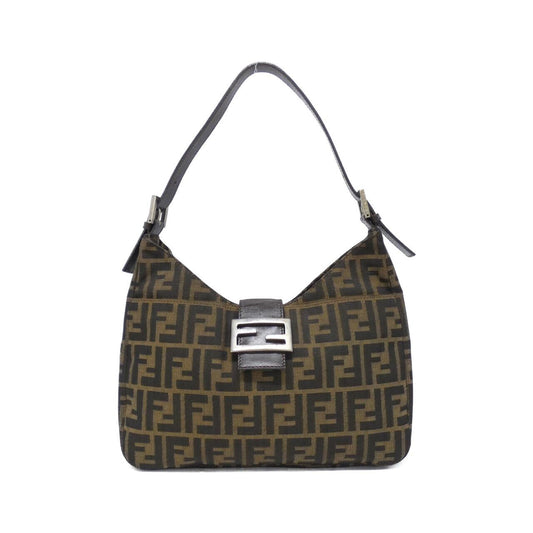 Fendi Luxury Canvas Red Shoulder Bag Style 45