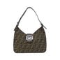Fendi Luxury Canvas Red Shoulder Bag Style 45