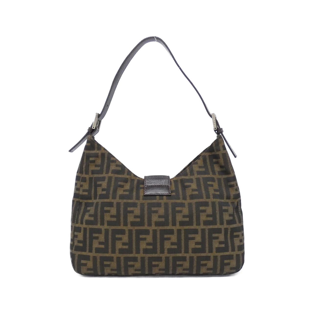 Fendi Luxury Canvas Red Shoulder Bag Style 45