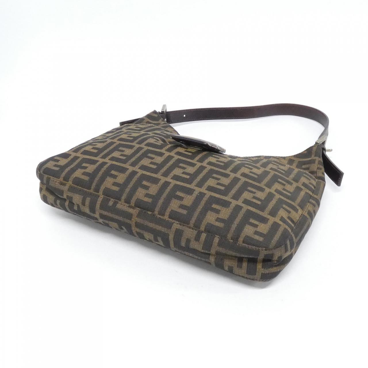 Fendi Luxury Canvas Red Shoulder Bag Style 45