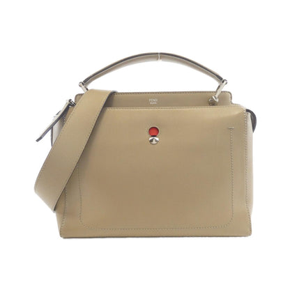 Fendi Dotcom Leather Red Handbag