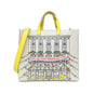 Fendi Baguette Canvas Red Shoulder Bag Style 54