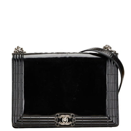 Chanel Boy Leather Shoulder Bag Style 18